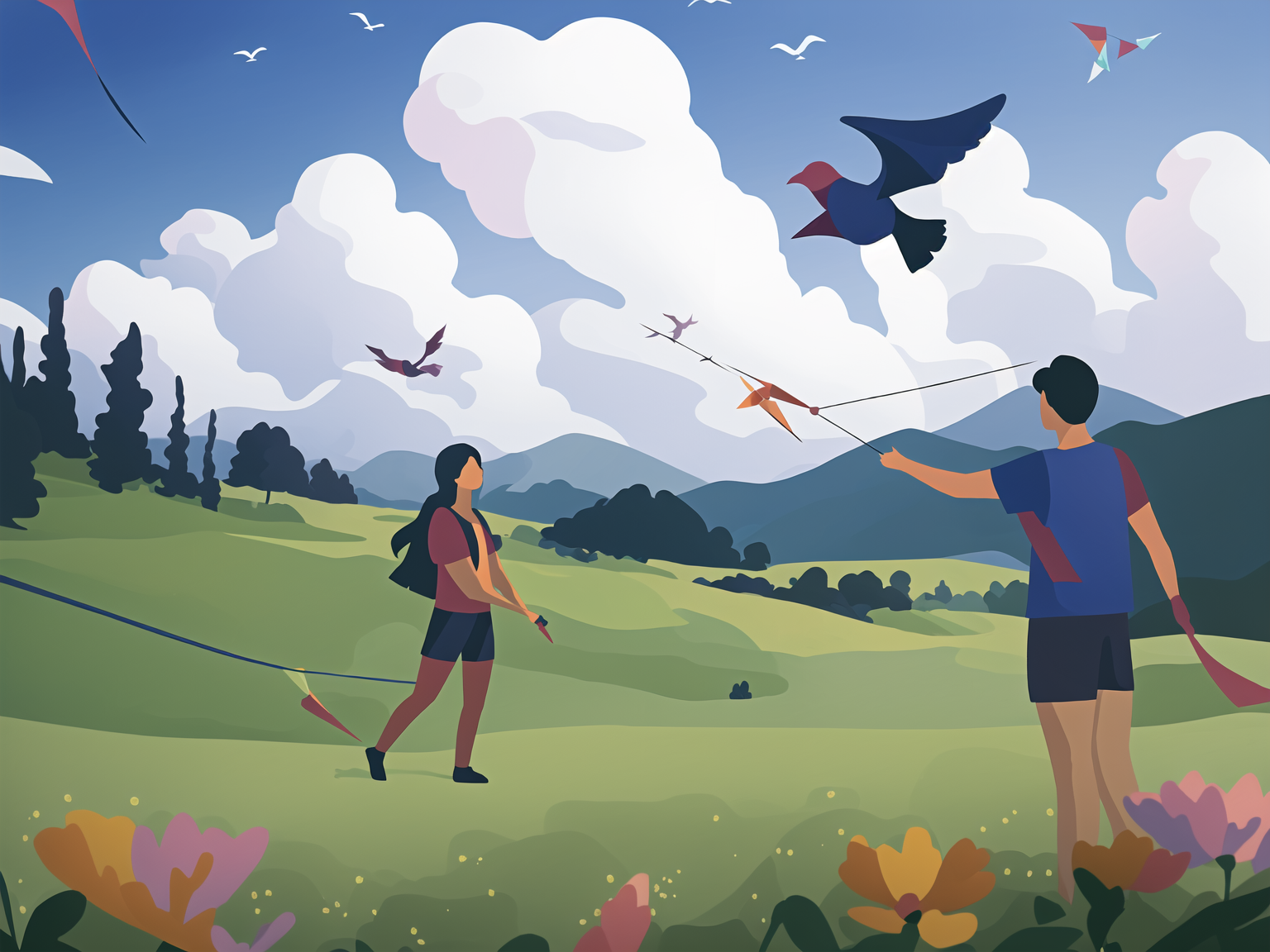 09299-1427531536-(tree_1.1),(cloud_0.8),in a meadow,mount,(bird_0.8),long hair,short_sleeves,shorts,_lora_pingmianchahua-3_1_,kite_flying,, maste.png